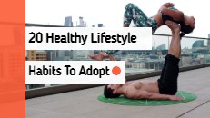 20 Healthy Lifestyle Habits Home Image
